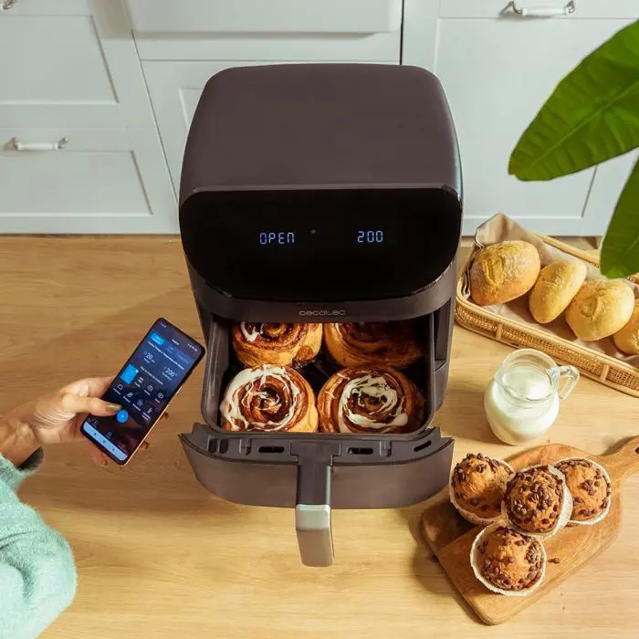 აეროგრილი Cecotec Cecofry FoodCourt 11000 Connected C - Image 3