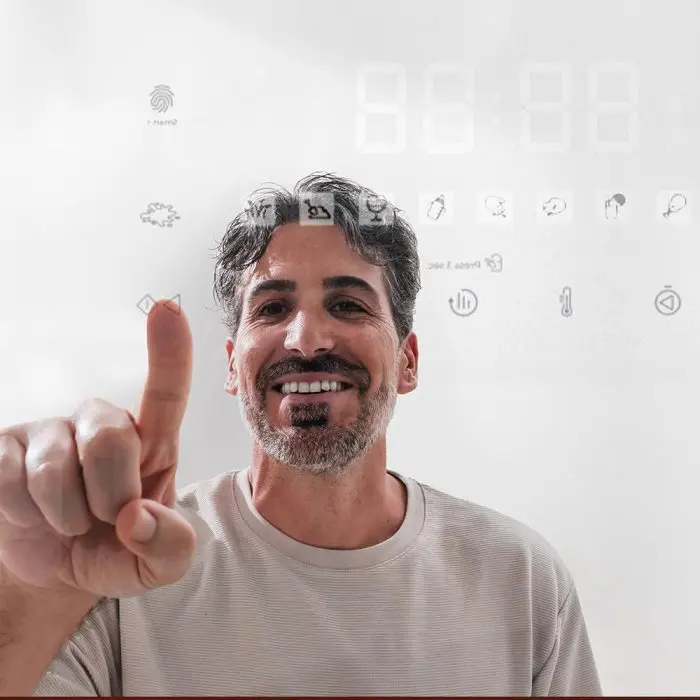 სარეცხი მანქანა Bolero DressCode 8800 Inverter Steel A - Image 5