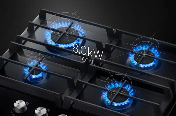 გაზქურის ზედაპირი Samsung NA64H3000AK/WT - Image 2