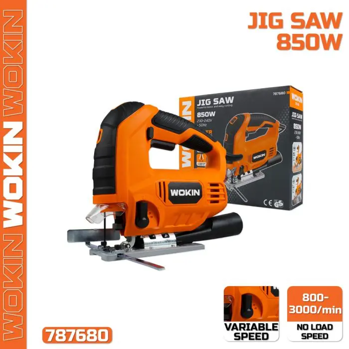 ბეწვა ხერხი Wokin 787680, 850W, Jig Saw, Orange - Image 3