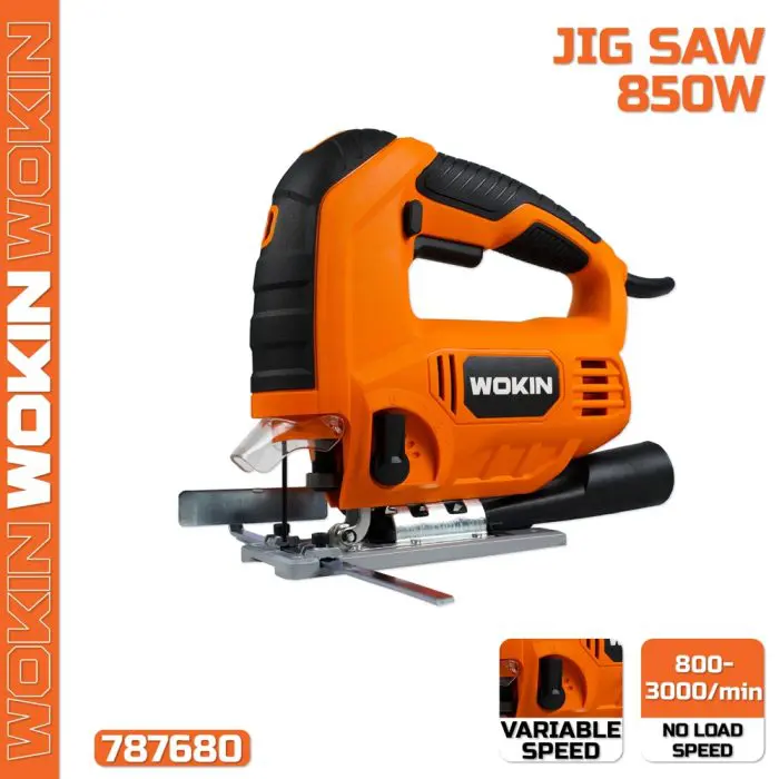 ბეწვა ხერხი Wokin 787680, 850W, Jig Saw, Orange - Image 2