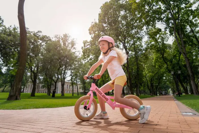 ბალანსს ველოსიპედი Miqilong HPA 12" ვარდისფერი - Image 22