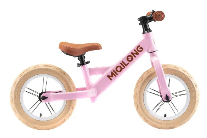 ბალანსს ველოსიპედი Miqilong HPA 12" ვარდისფერი - Image 18