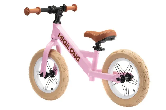 ბალანსს ველოსიპედი Miqilong HPA 12" ვარდისფერი - Image 16