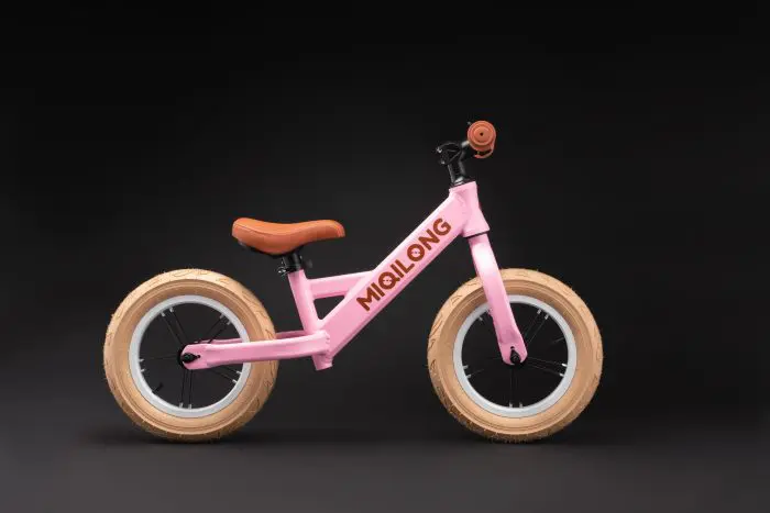 ბალანსს ველოსიპედი Miqilong HPA 12" ვარდისფერი - Image 7