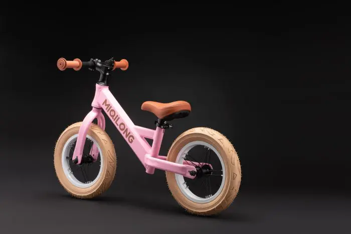 ბალანსს ველოსიპედი Miqilong HPA 12" ვარდისფერი - Image 6