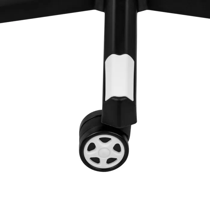 გეიმერული სკამი 2E GAMING Chair HEBI, PU Leather, Foldable Armrests, black-white - Image 3