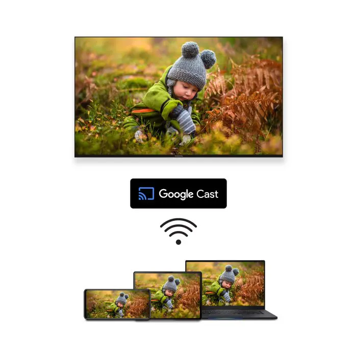 ტელევიზორი Thomson Google 50" QLED Side Feet - Image 6