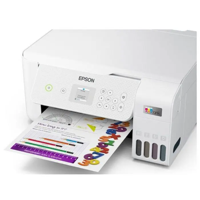 პრინტერი Epson C11CJ66411 L3266, MFP, A4, WiFi, USB, თეთრი - Image 2