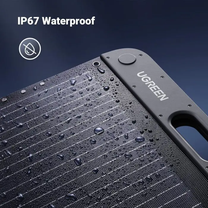 პორტატული მზის დამტენი UGREEN SC200, 200W, შავი - Image 2