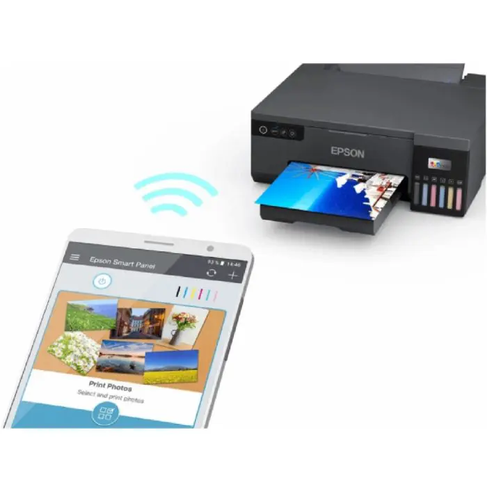 ფოტო პრინტერი Epson C11CK37403 L8050, A4, Wifi, USB, შავი - Image 3