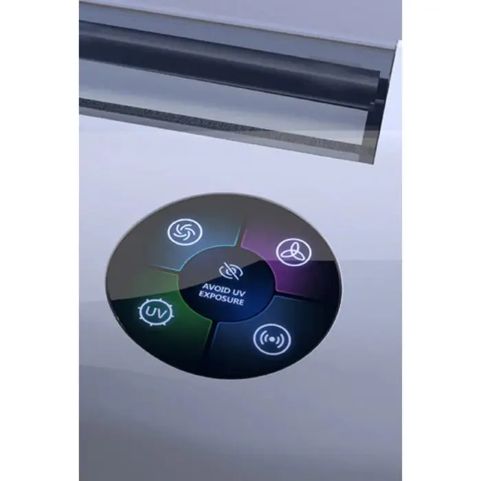 რბილი ავეჯის მტვერსასრუტი Dibea UV30, 450W, Negative Ion Mite Remover And Mattress Vacuum Cleaner, White - Image 5