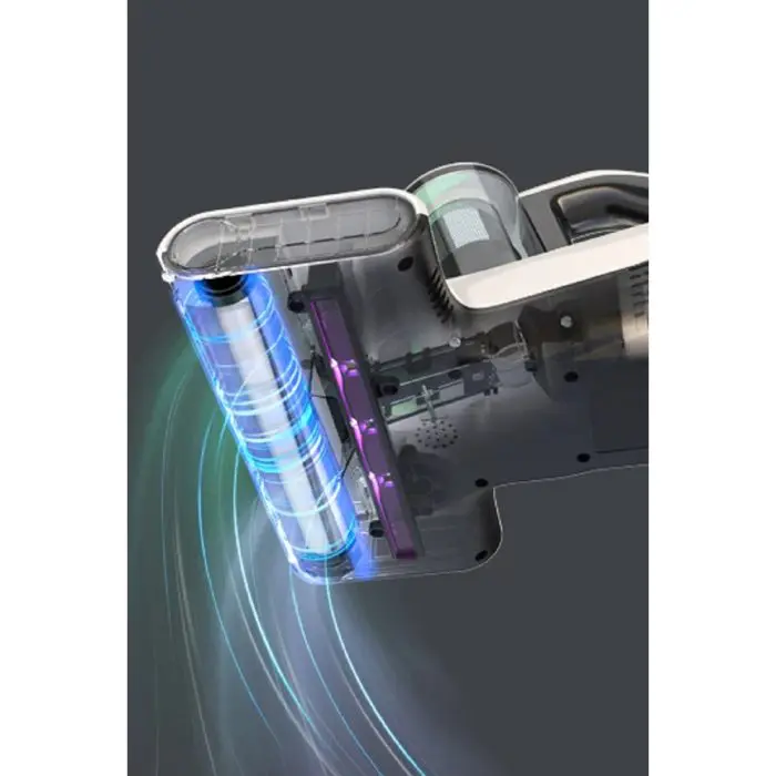 რბილი ავეჯის მტვერსასრუტი Dibea UV30, 450W, Negative Ion Mite Remover And Mattress Vacuum Cleaner, White - Image 4