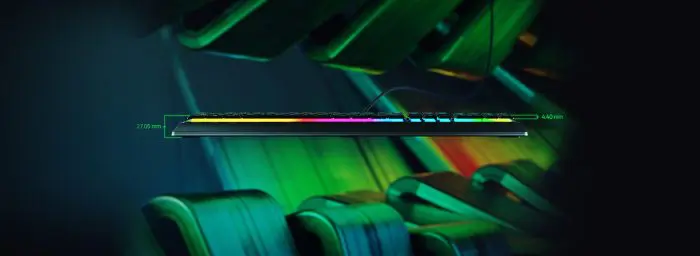 კლავიატურა Razer Ornata V3 – რუსული განლაგება, RGB, მემბრანულ-მექანიკური - Image 6