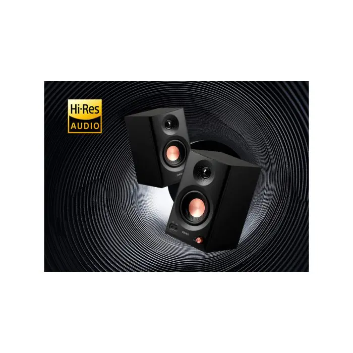 დინამიკი Edifier MR3, 36W, Bluetooth/TRS/RCA/AUX, Studio Monitor, Black - Image 3