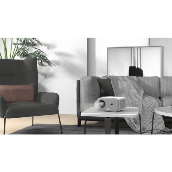 პროექტორი ALLX AX-PF350W, LCD Projector, FHD 1920x1080, 320Lm, White - Image 9