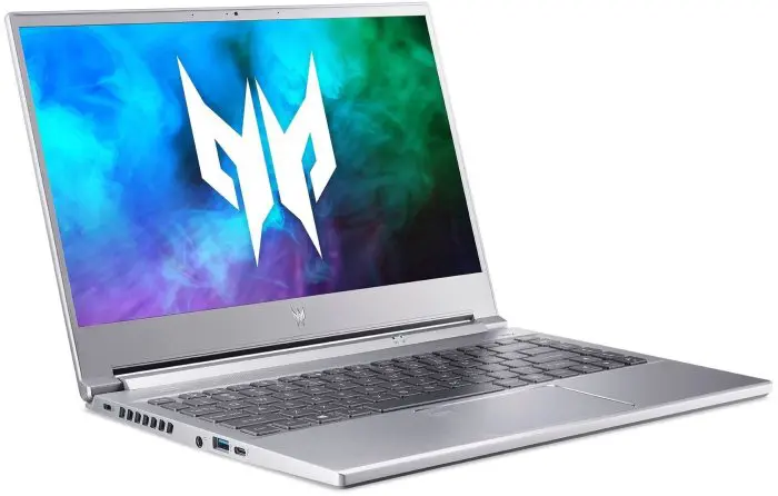 ლეპტოპი Acer Notebook Predator Triton 300 PT314-51s 14FHD 144Hz IPS/Intel i7-11370H/16/1024F/NVD3060-6/Lin, ვერცხლისფერი - Image 4