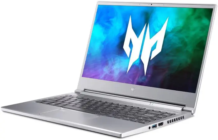 ლეპტოპი Acer Notebook Predator Triton 300 PT314-51s 14FHD 144Hz IPS/Intel i7-11370H/16/1024F/NVD3060-6/Lin, ვერცხლისფერი - Image 2