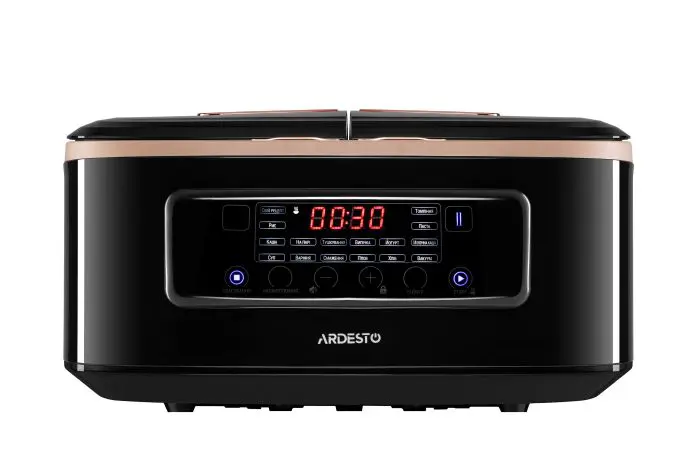 მულტისახარში ქვაბი AArdesto, 900W, bowl-2х1.5l, შავი - Image 17