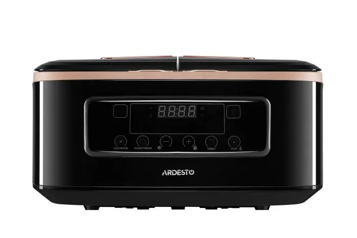 მულტისახარში ქვაბი AArdesto, 900W, bowl-2х1.5l, შავი - Image 16