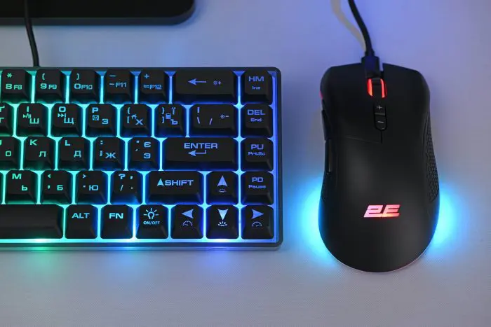 მაუსი 2E GAMING Mouse MG350 WL, RGB, USB-A/WL, black - Image 9