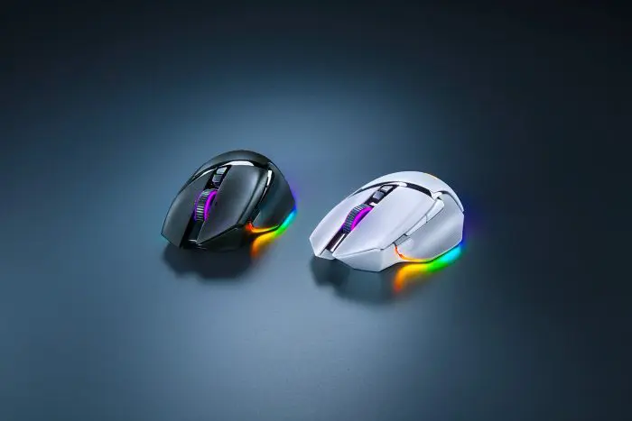 მაუსი Razer Mouse Basilisk V3 Pro, RGB, USB-A/WL/BT, white - Image 8