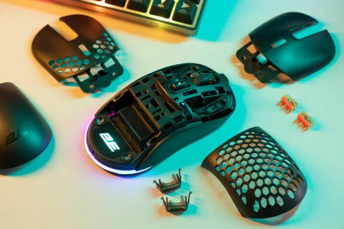 მაუსი Gaming 2E, PixArt3370 სენსორი, 19000 DPI, RGB, Wired/Wireless, შავი - Image 18