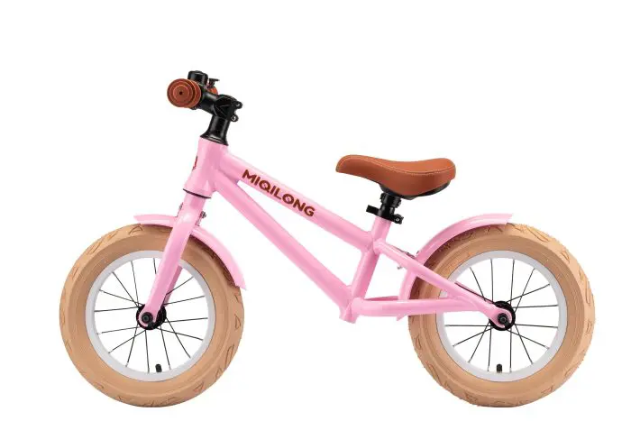 ბალანსს ველოსიპედი Miqilong Balance bicycle RVA 12" pink - Image 11