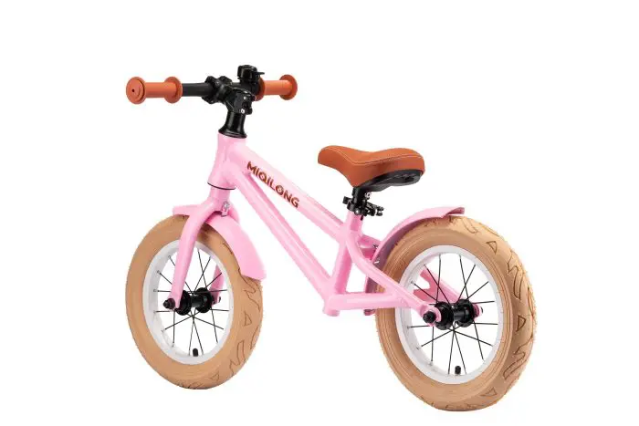 ბალანსს ველოსიპედი Miqilong Balance bicycle RVA 12" pink - Image 7