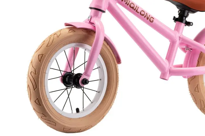 ბალანსს ველოსიპედი Miqilong Balance bicycle RVA 12" pink - Image 4