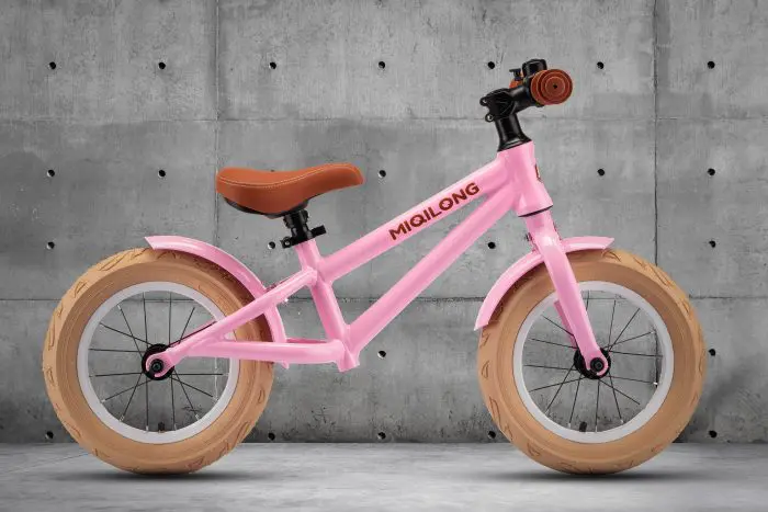 ბალანსს ველოსიპედი Miqilong Balance bicycle RVA 12" pink - Image 16