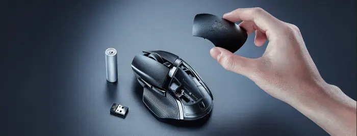 მაუსი Razer Mouse Basilisk V3 X HyperSpeed, RGB, WL/BT, black - Image 8