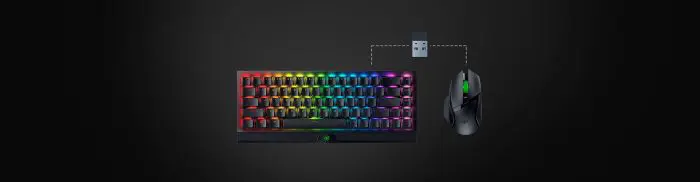 მაუსი Razer Mouse Basilisk V3 X HyperSpeed, RGB, WL/BT, black - Image 7