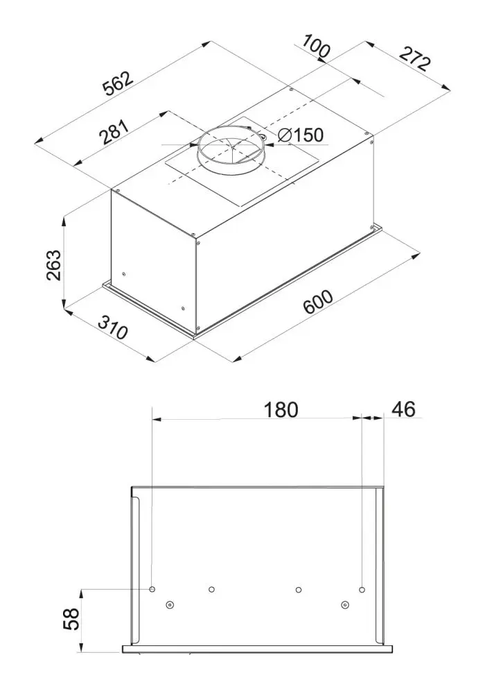 გამწოვი Hansa OMC6561BGH - Image 10