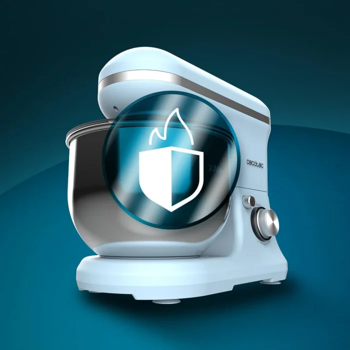 მიქსერი Cecotec Batidora Amasadora Cecomixer Merengue 5L 1200 Blue - Image 2