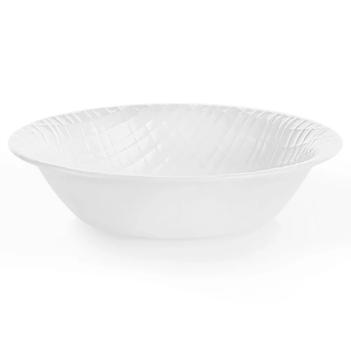 Corelle 12ც  თასი და თეფში Linen Weave - Image 4