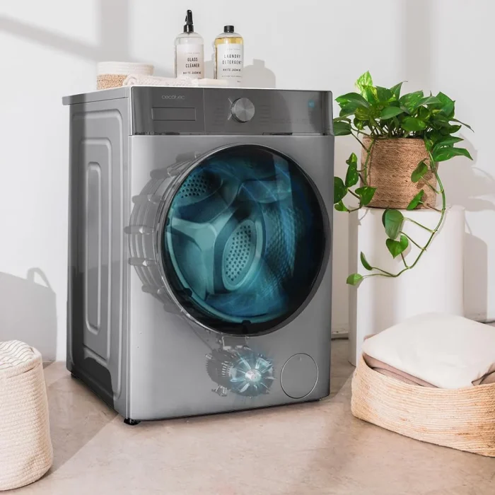 სარეცხი მანქანა Lavadora Bolero DressCode 9800 Inverter Steel A - Image 8