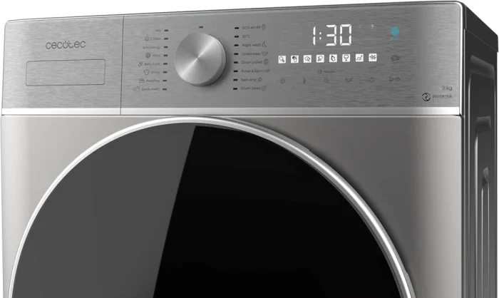 სარეცხი მანქანა Lavadora Bolero DressCode 9800 Inverter Steel A - Image 11