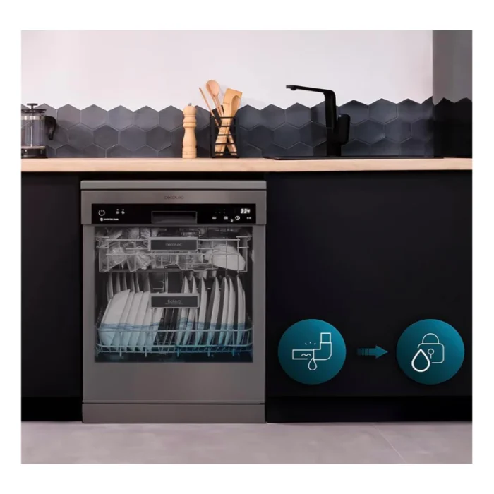 ჭურჭლის სარეცხი მანქანა Lavavajillas Bolero Aguazero 6500 Full-BI E - Image 5