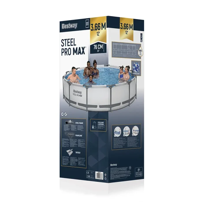 მრგვალი კარკასული აუზი Bestway 56416 - Image 14