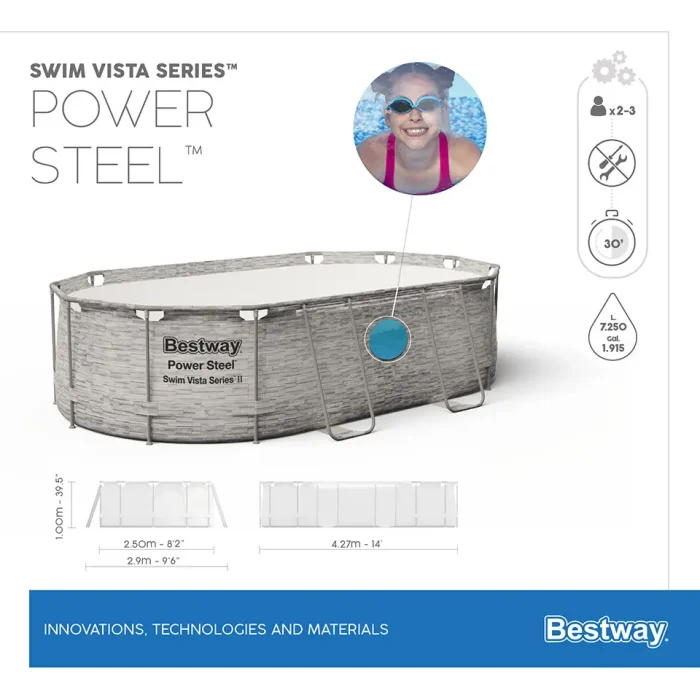 Bestway კარკასული აუზი 56714 - Image 6