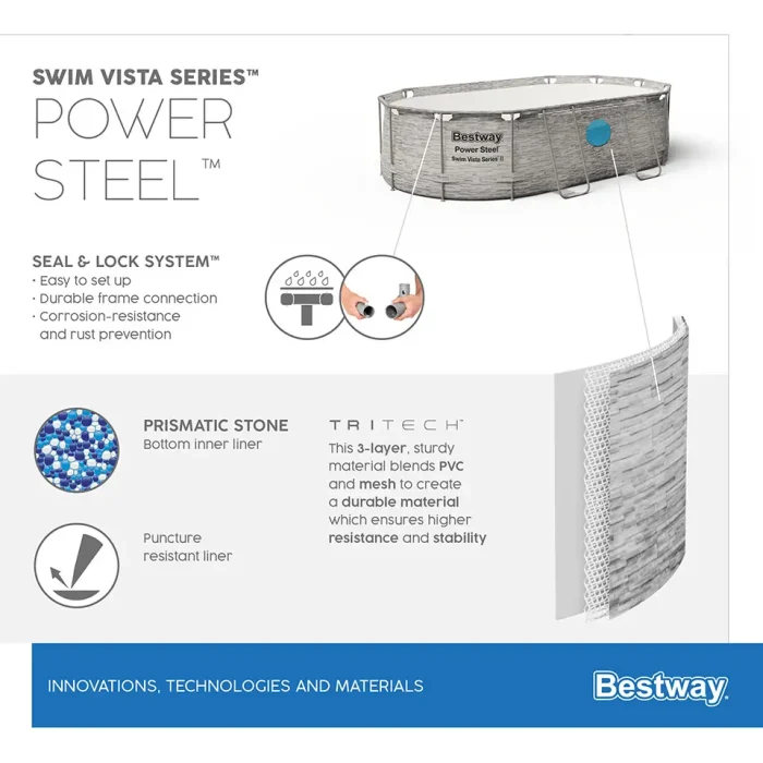 Bestway კარკასული აუზი 56714 - Image 5