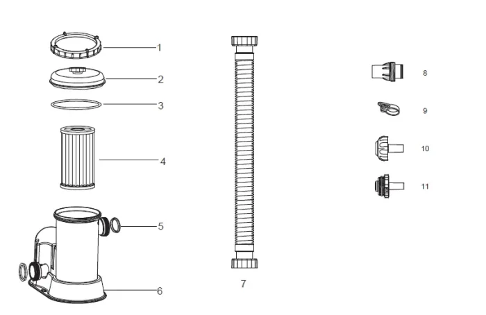 Bestway კარკასული აუზი 56725 - Image 11