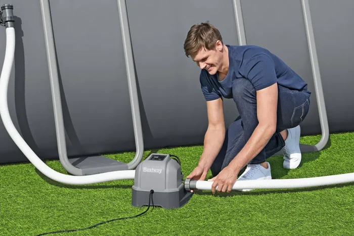 მარილიანი წყლის ქლორატორი საცურაო აუზებისთვის 6 გრ ქლორგენერატორი Bestway 58678 - Image 9