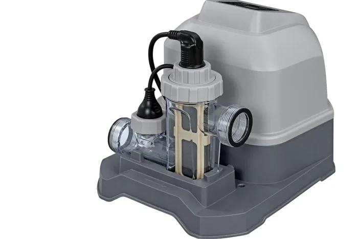 მარილიანი წყლის ქლორატორი საცურაო აუზებისთვის, 12 გრ ქლორგენერატორი Bestway 58775 - Image 2