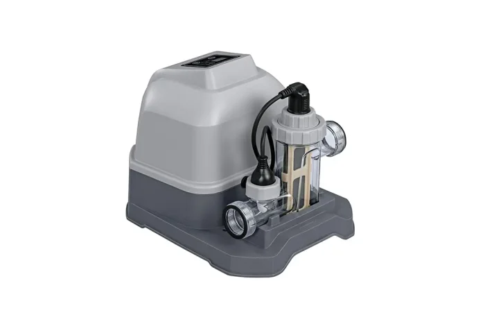 მარილიანი წყლის ქლორატორი საცურაო აუზებისთვის, 12 გრ ქლორგენერატორი Bestway 58775 - Image 7