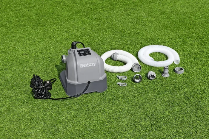 მარილიანი წყლის ქლორატორი საცურაო აუზებისთვის, 12 გრ ქლორგენერატორი Bestway 58775 - Image 12