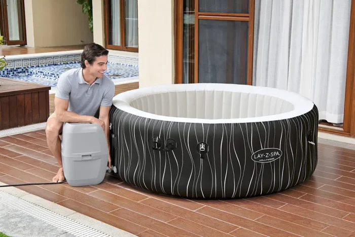 გასაბერი სპა აუზი Hollywood Luxe AirJet ჯაკუზი Bestway 60059 - Image 4